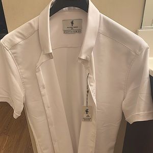 FATHER SONS - Stretch Slim Fit Dress Shirt - Brand New